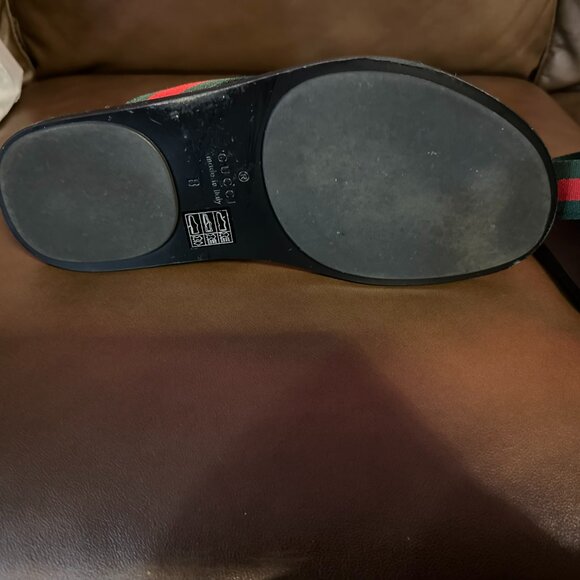 GUCCI MEN'S THONG SANDAL WITH WEB - Picture 7 of 12